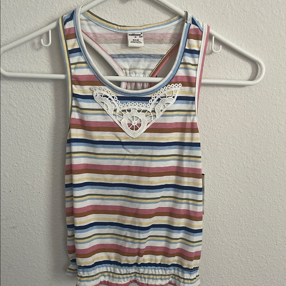 Wallflower Striped Tank Top - Multicolor bundle of 2 tops